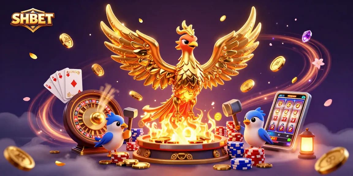 SHBET: Engage with the exciting world of dynamic casino gameplay featuring gold coins and rich rewards.