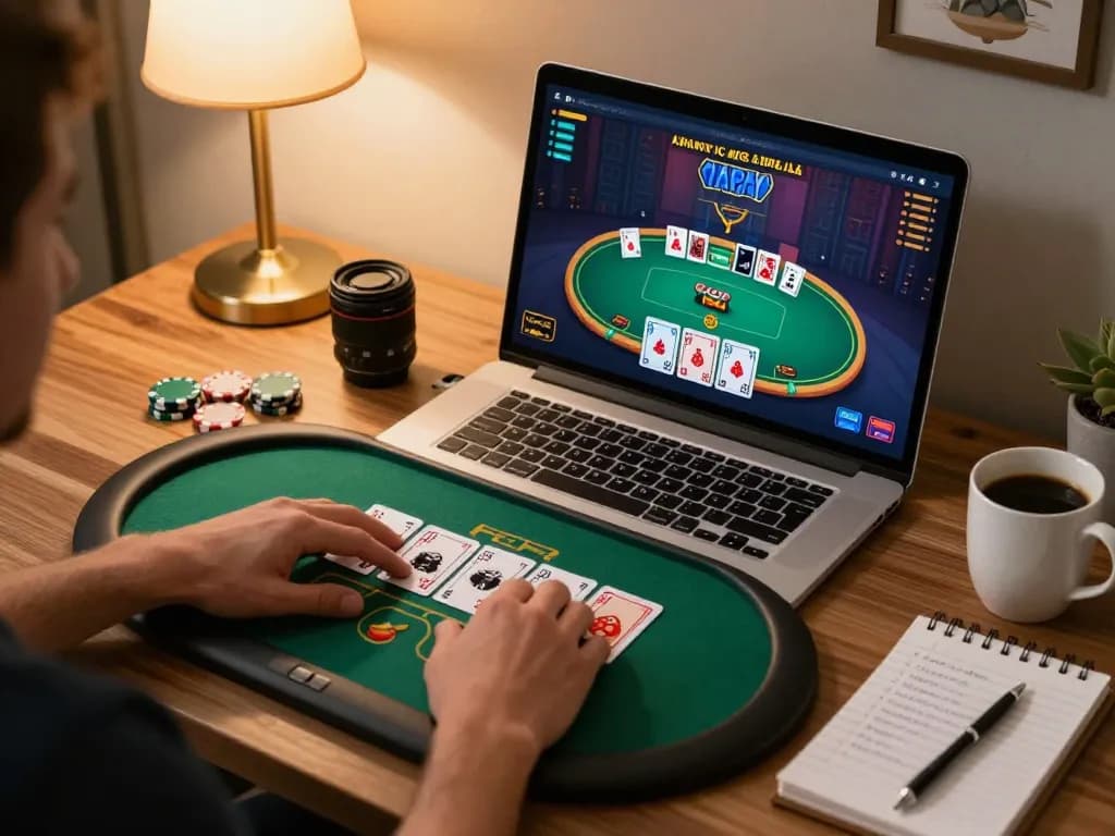 Experience strategic online betting at 555win with an organized poker night setup