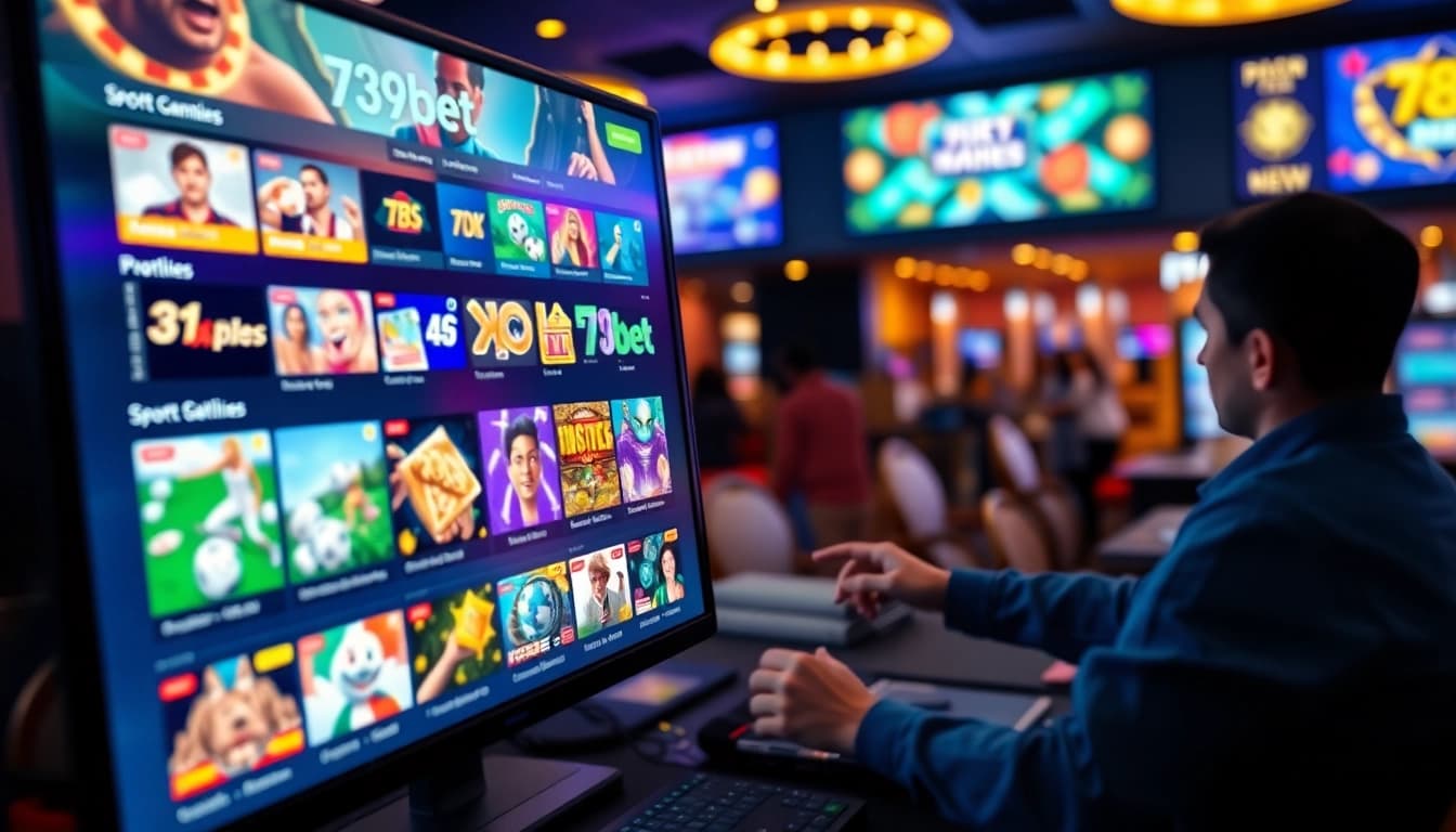 Engaging online betting experience at 789bet showcasing vibrant casino games.