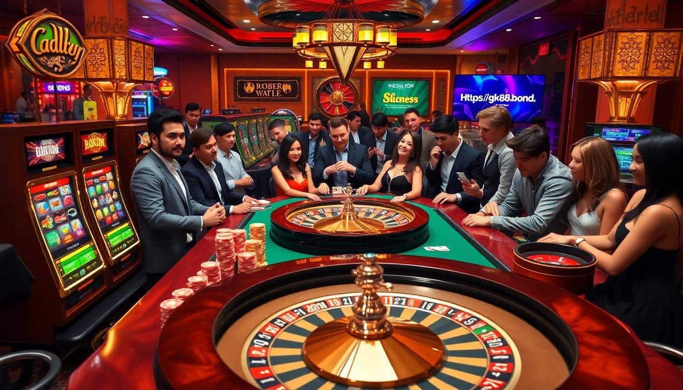 Experience the thrill of gambling at https://gk88.bond/ with a luxurious casino ambiance.