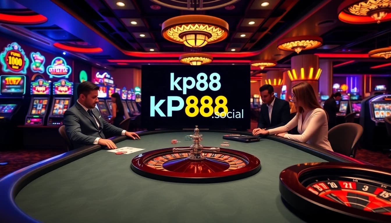 Experience high-stakes gaming at kp88.social with professional dealers and thrilling casino action.