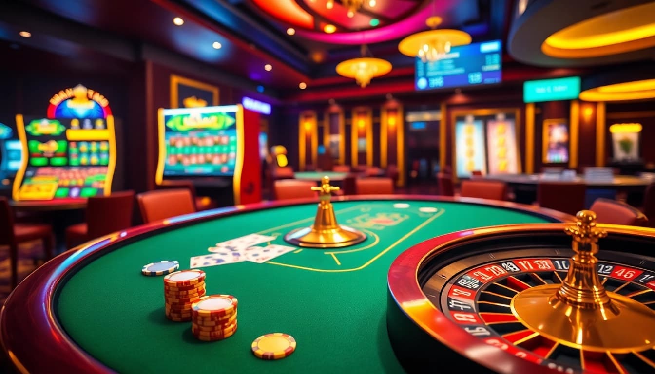 Experience thrilling games at https://luck882.co.com/ with vibrant casino tables and exciting betting.