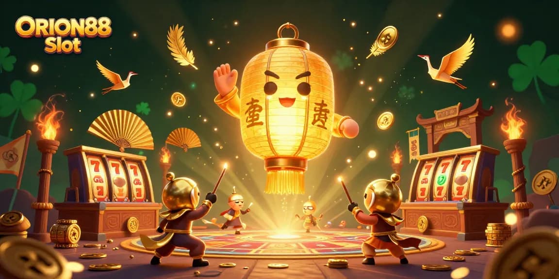 Engage with the ORION88 Slot experience featuring vibrant characters and winning elements.