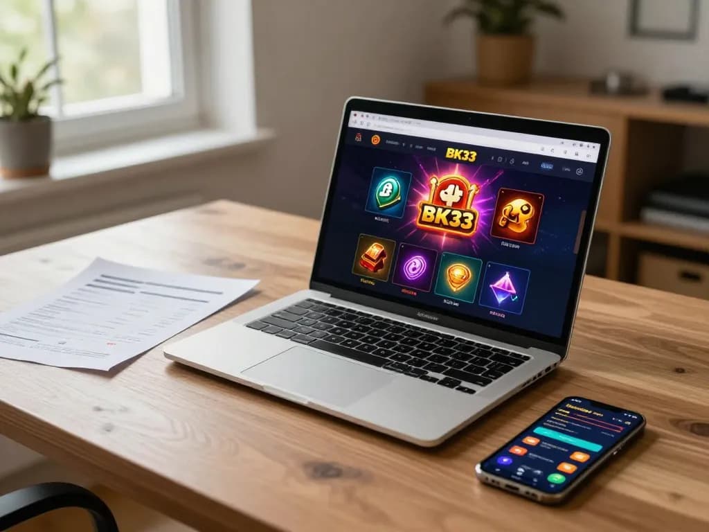 Experience thrilling gameplay on BK33's engaging online platform with vibrant graphics and user-friendly interface.
