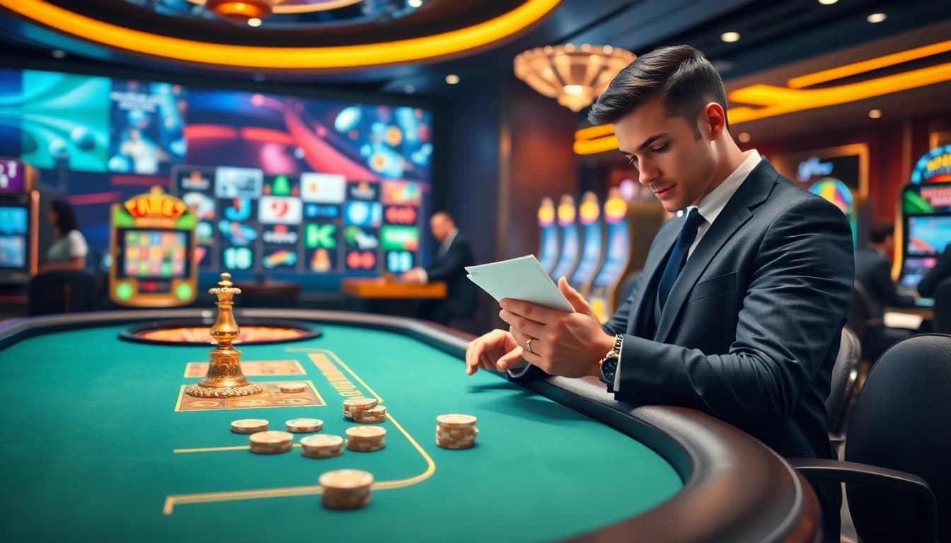 Experience the thrill of Lô Đề Trực Tuyến at an elegant online casino with vibrant games.