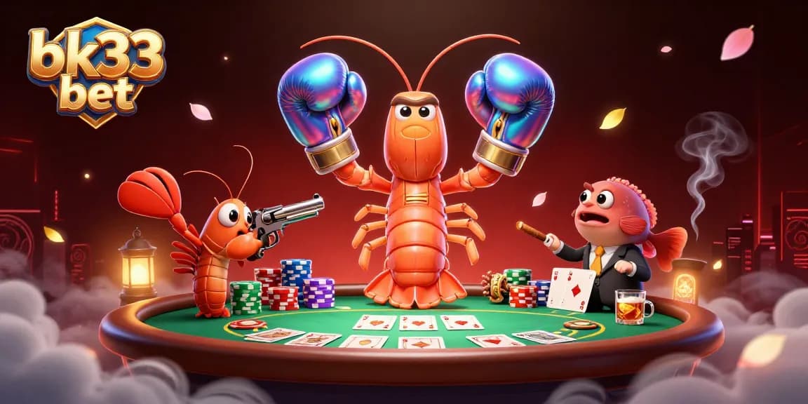 Win big at bk33 bet with this vibrant live casino action scene featuring poker excitement!