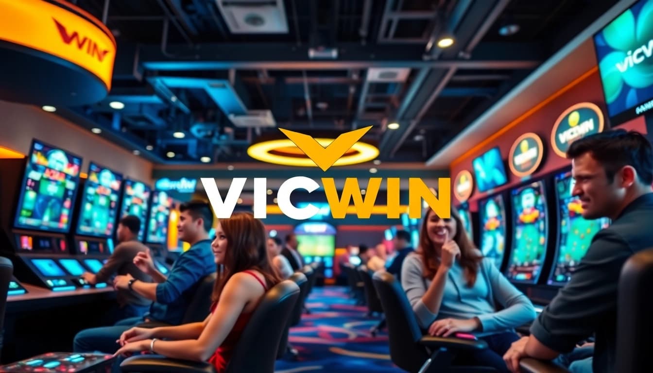 Exciting online gaming experience at VICWIN with diverse players engaged in interactive betting.