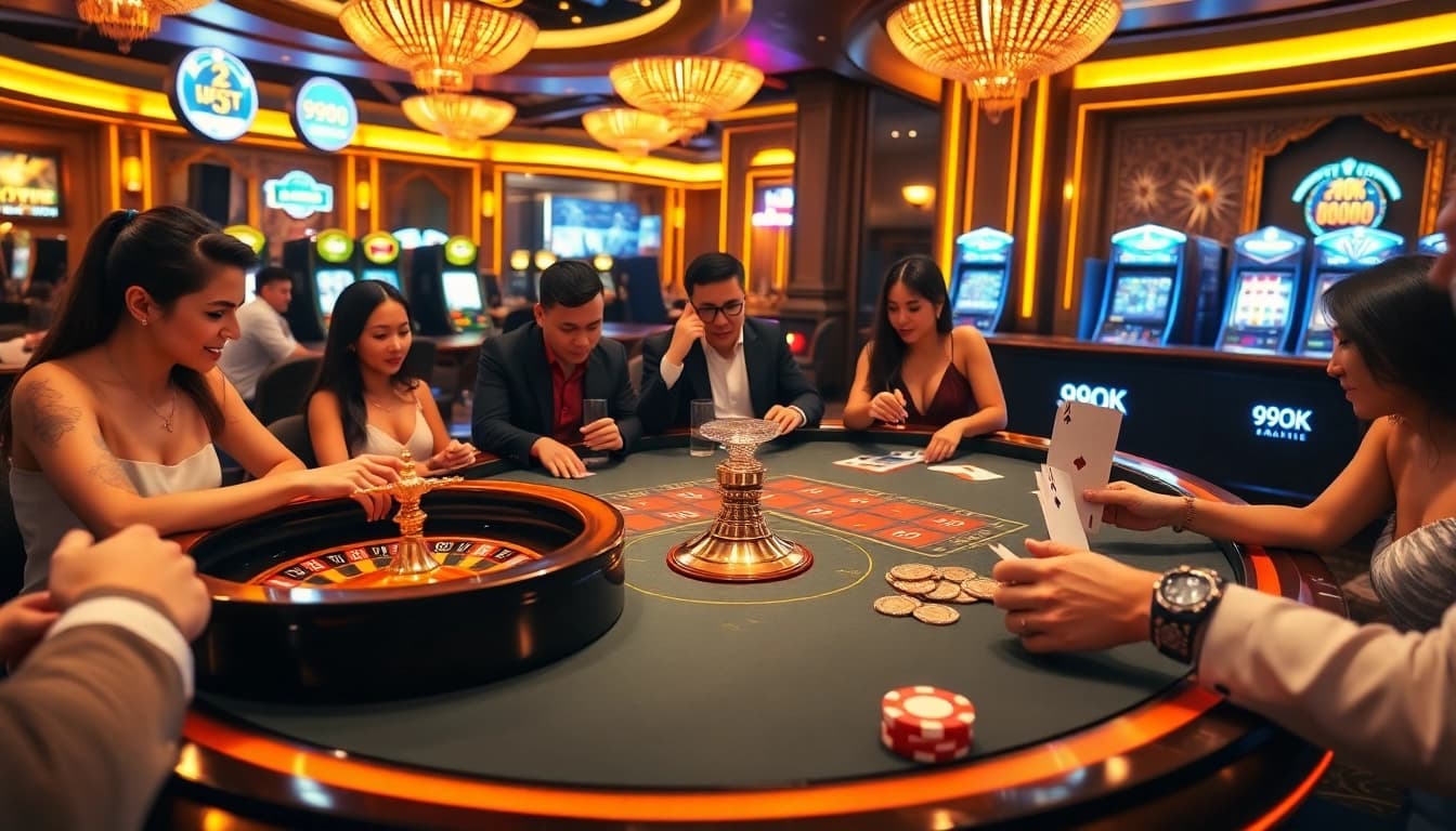 Experience excitement at 99OK casino with vibrant games and luxurious ambiance.