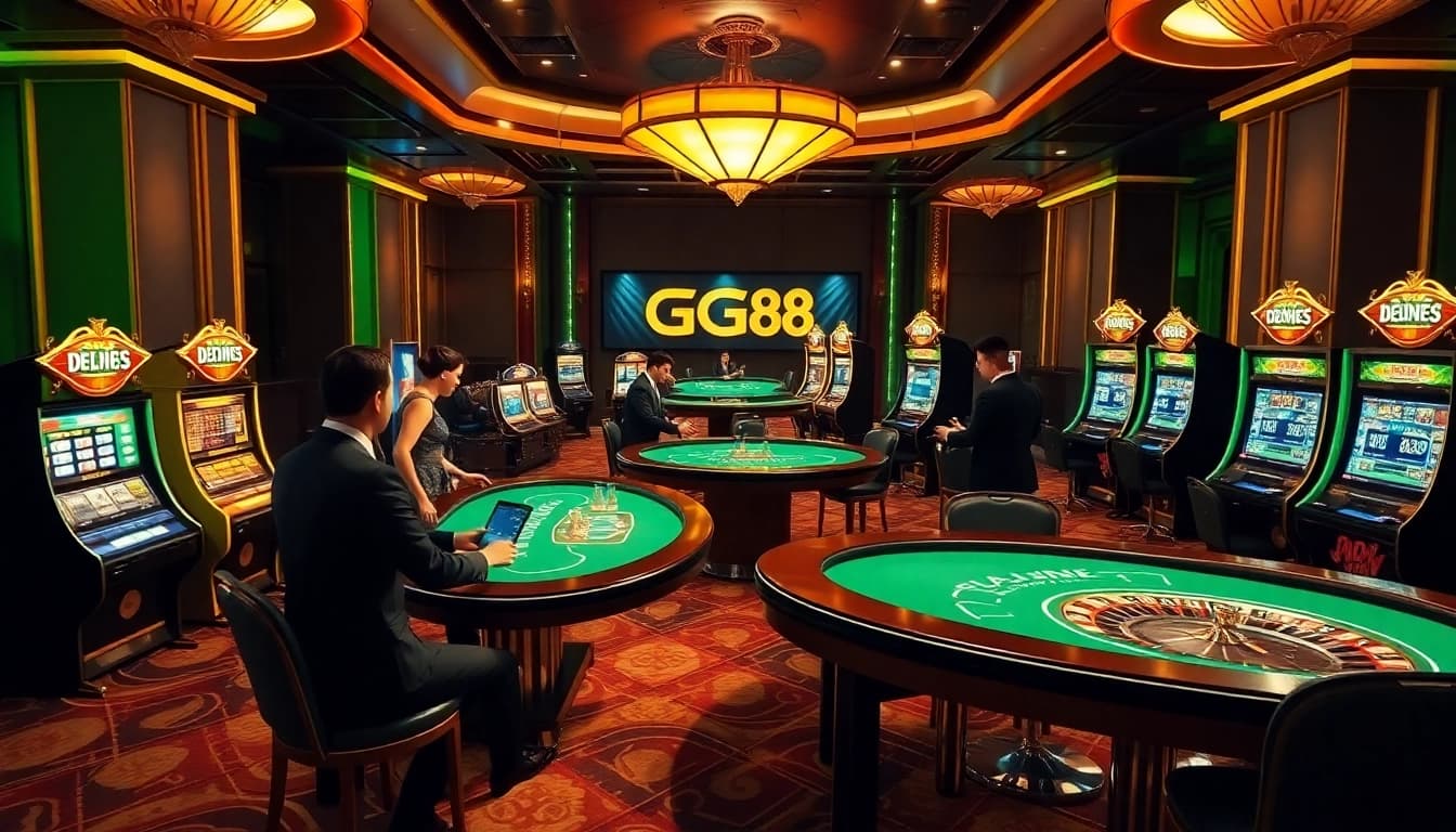 Experience the excitement of pg88 online gambling with poker tables, slot machines, and more.