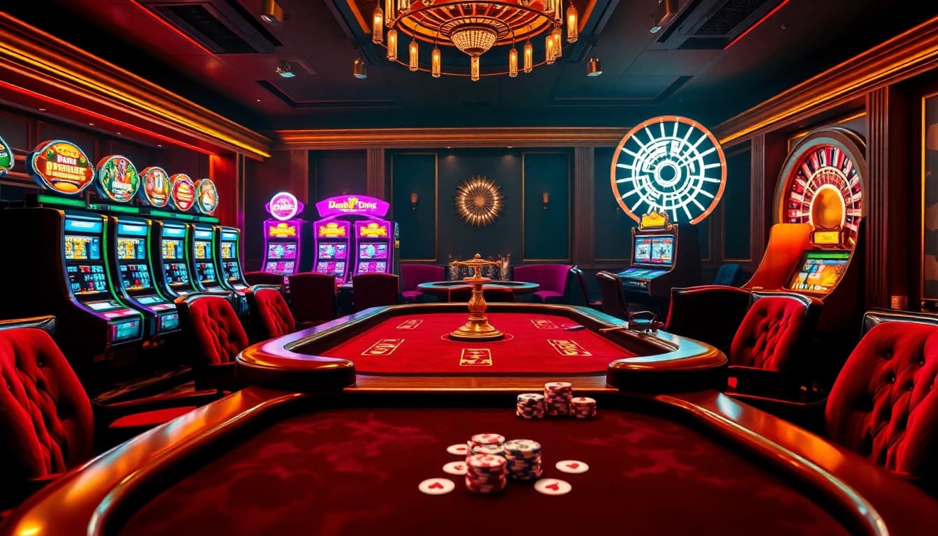 Engage with the exciting world of poker and slots at BDTK66 casino.