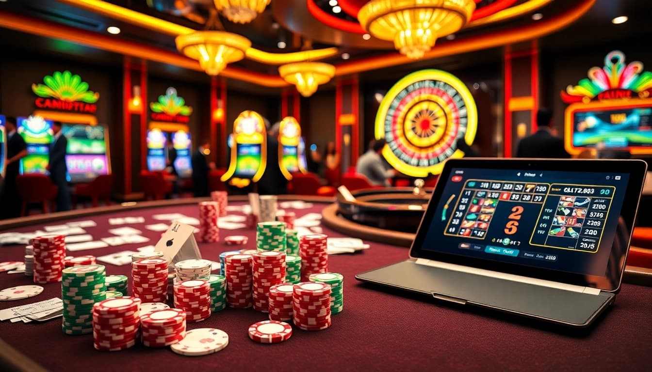 Experience thrilling gaming opportunities at https://rr88.mov/ with vibrant casino tables and slots.