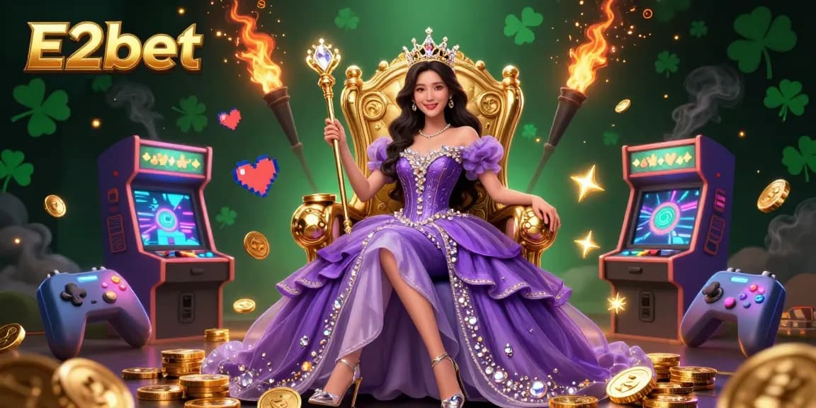 E2bet offers thrilling 3D gaming experiences, featuring vibrant casino elements and engaging gameplay.