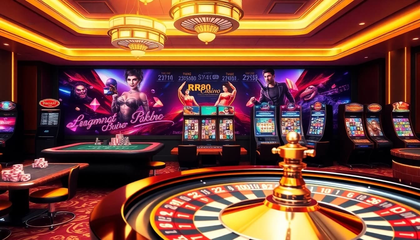 Experience the thrill of RR88 online gambling with vibrant games, tables, and exciting betting action.