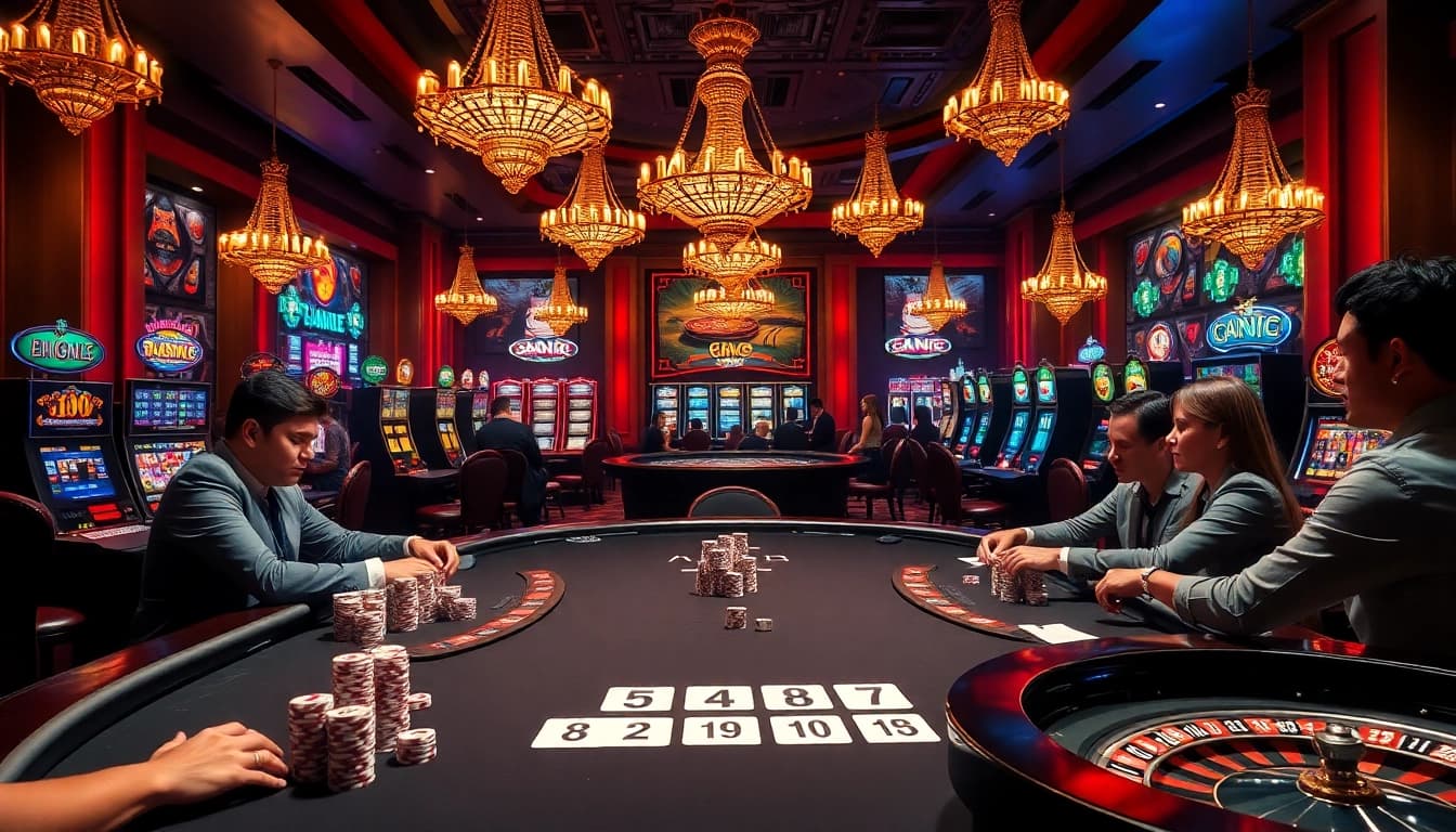 Engage with kqbd betting strategies at a luxurious poker table surrounded by excitement.