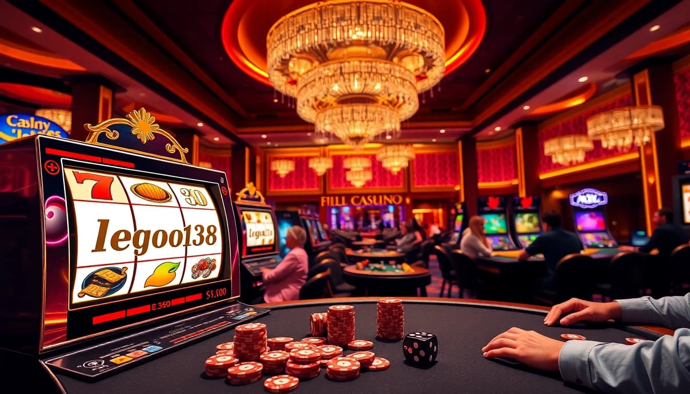 Experience thrilling wins with lego138 at vibrant casino tables filled with excitement.