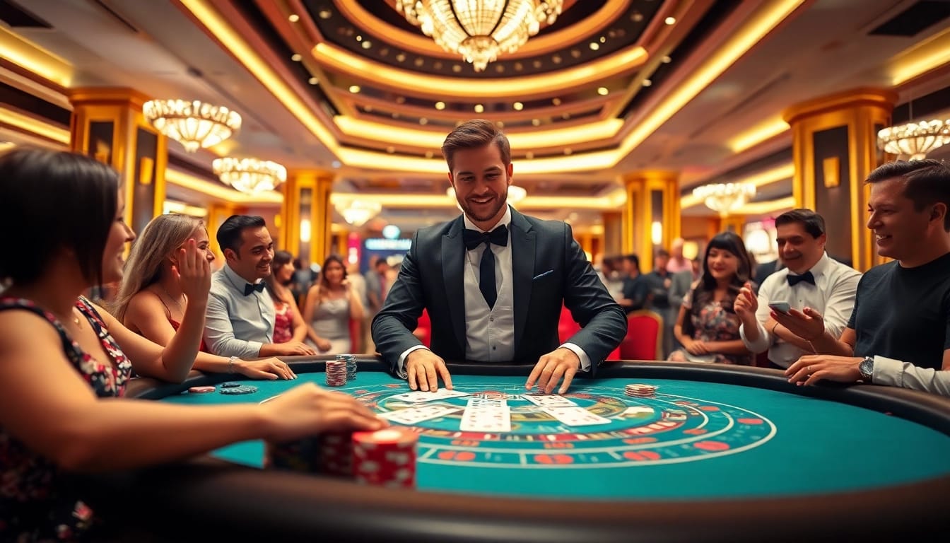 เล่นบาคาร่าออนไลน์อย่างมืออาชีพในบรรยากาศคาสิโนที่มีชีวิตชีวา.