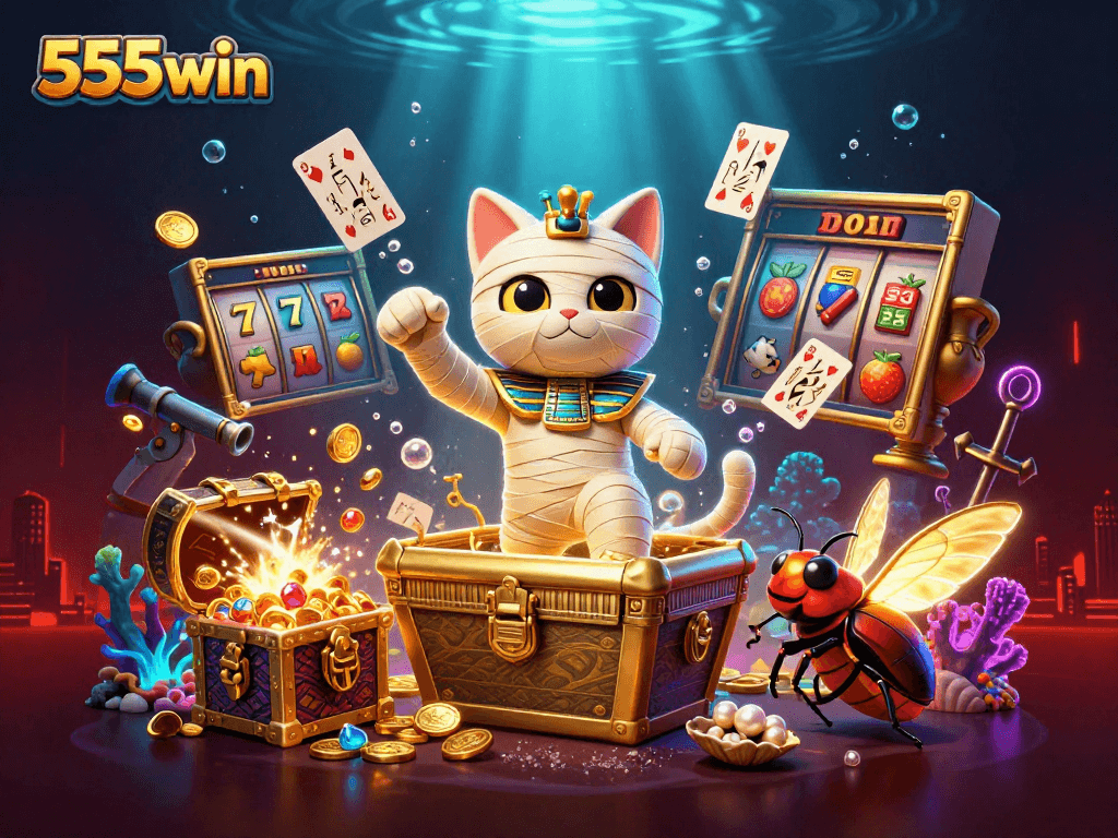 Engage with the thrilling 555win gaming experience and capture golden treasures in a vibrant casino.