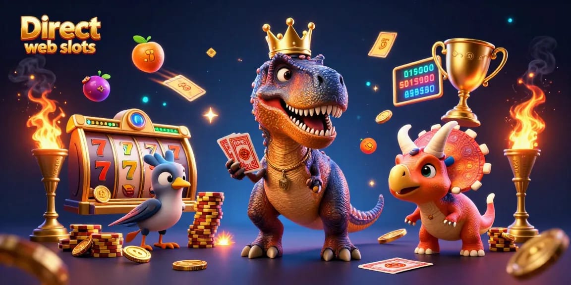 Spin direct web slots with our vibrant 3D cartoon-inspired characters and dynamic game elements.