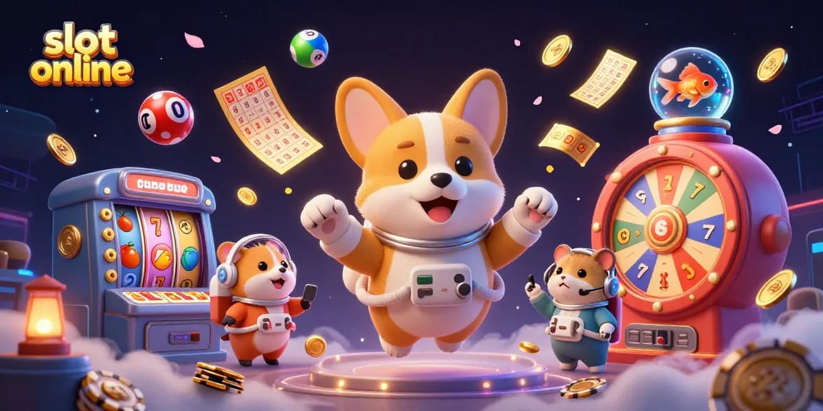Spin and win with exciting slot online games featuring vibrant characters and colorful elements.