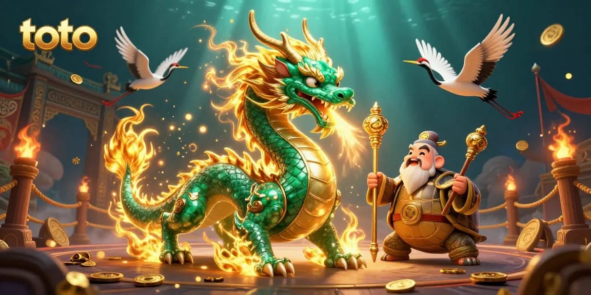 Experience thrilling toto gameplay with dynamic casino characters in a vibrant arena.
