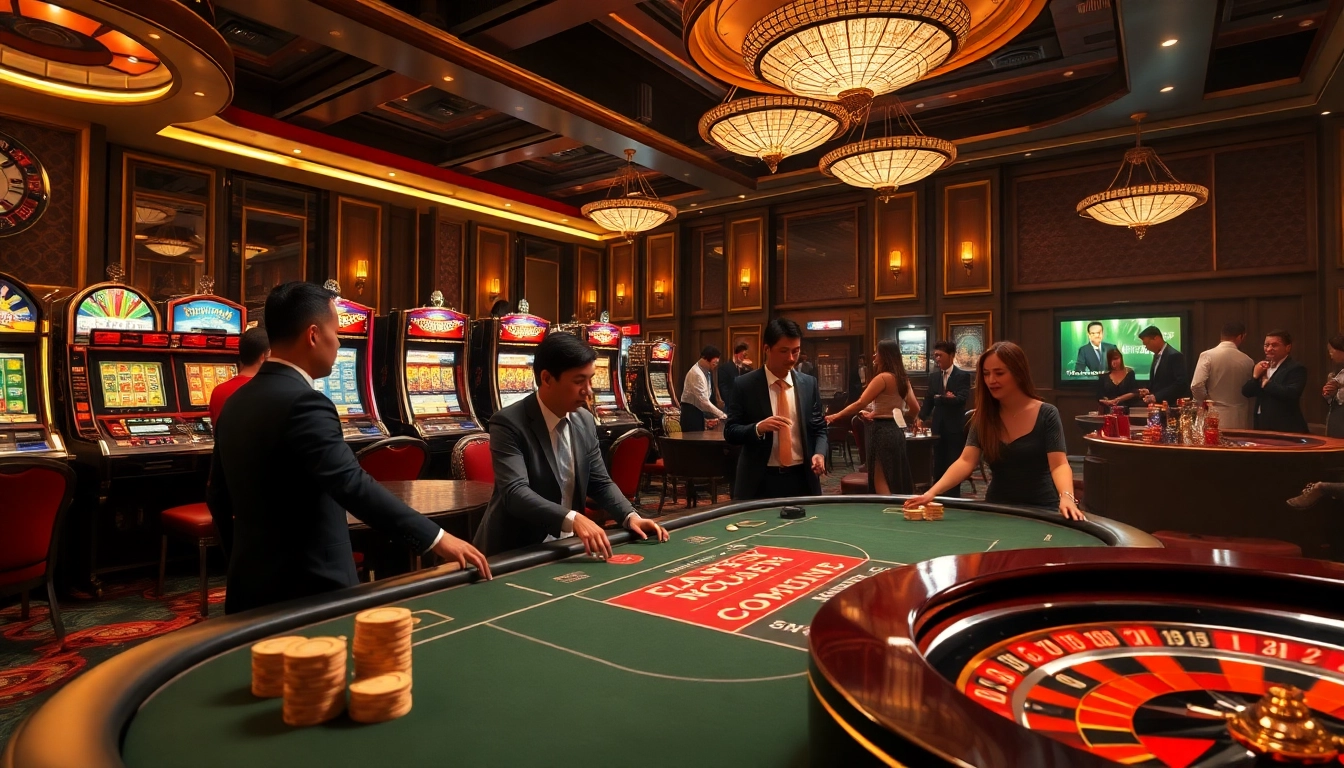 Experience the thrill of RR88 with vibrant casino elements like poker chips and roulette.