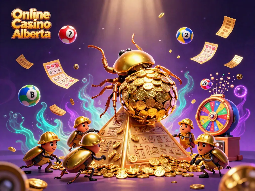 Experience the thrill of Online Casino Alberta with vibrant visuals and engaging game elements.