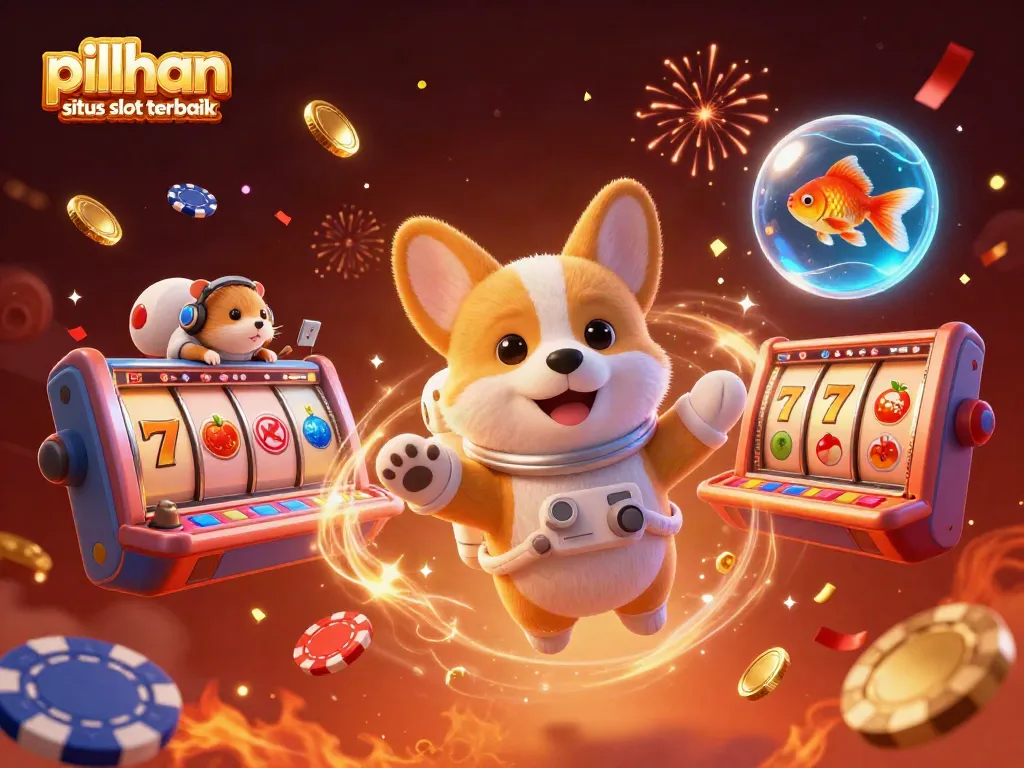 Menyaksikan pilihan situs slot terbaik saat bermain slot online dengan atmosfer penuh kegembiraan dan warna.