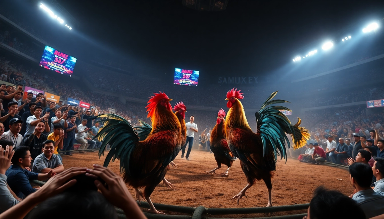 Experience the excitement of sabong 67 with vibrant cockfighting and engaging crowds.