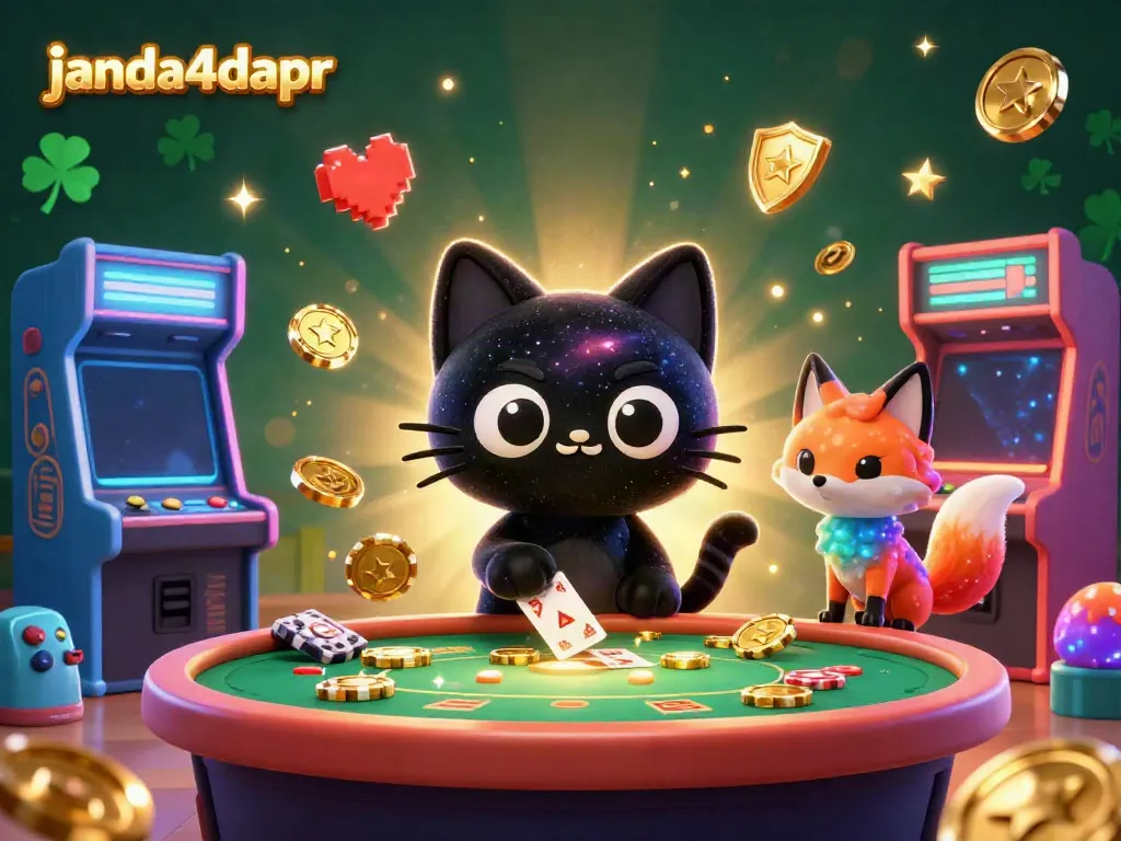 Menangkan permainan di janda4dapr dengan kucing lubang hitam dan teman rubah nebula di kasino digital.