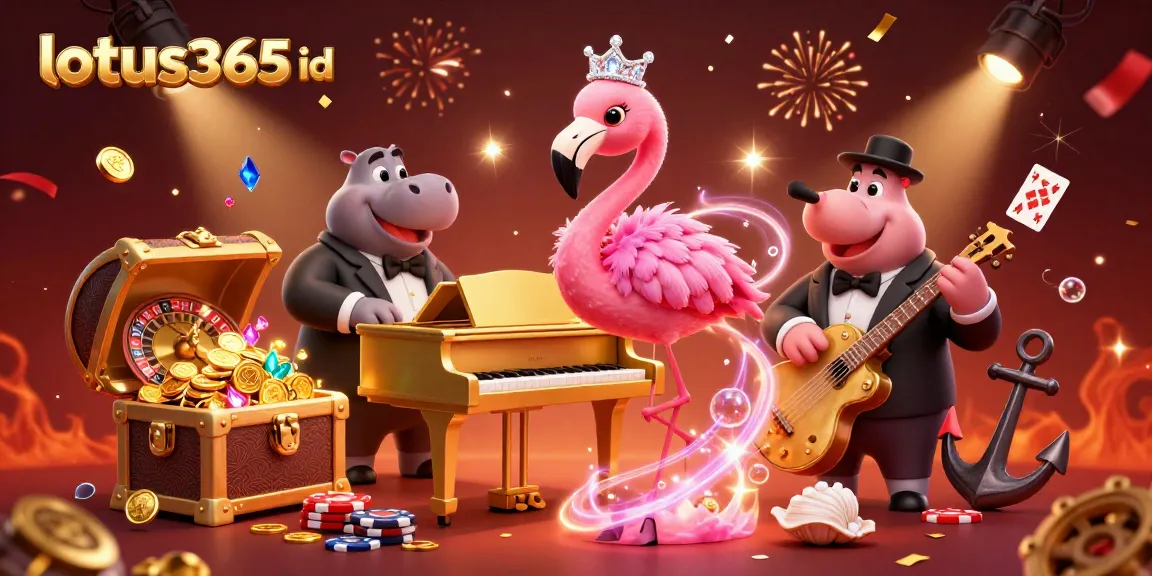 Experience the thrill of gaming with a vibrant lotus365 id scene featuring lively characters and dynamic casino elements.