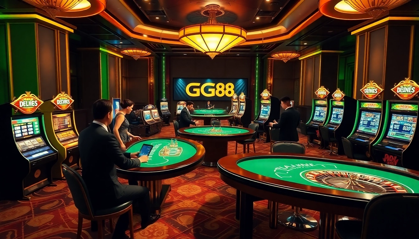 Experience the excitement of pg88 online gambling with poker tables, slot machines, and more.
