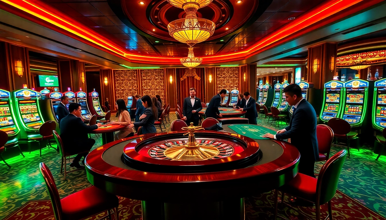 Experience the thrill of GO 88 at a vibrant casino with exciting table games.