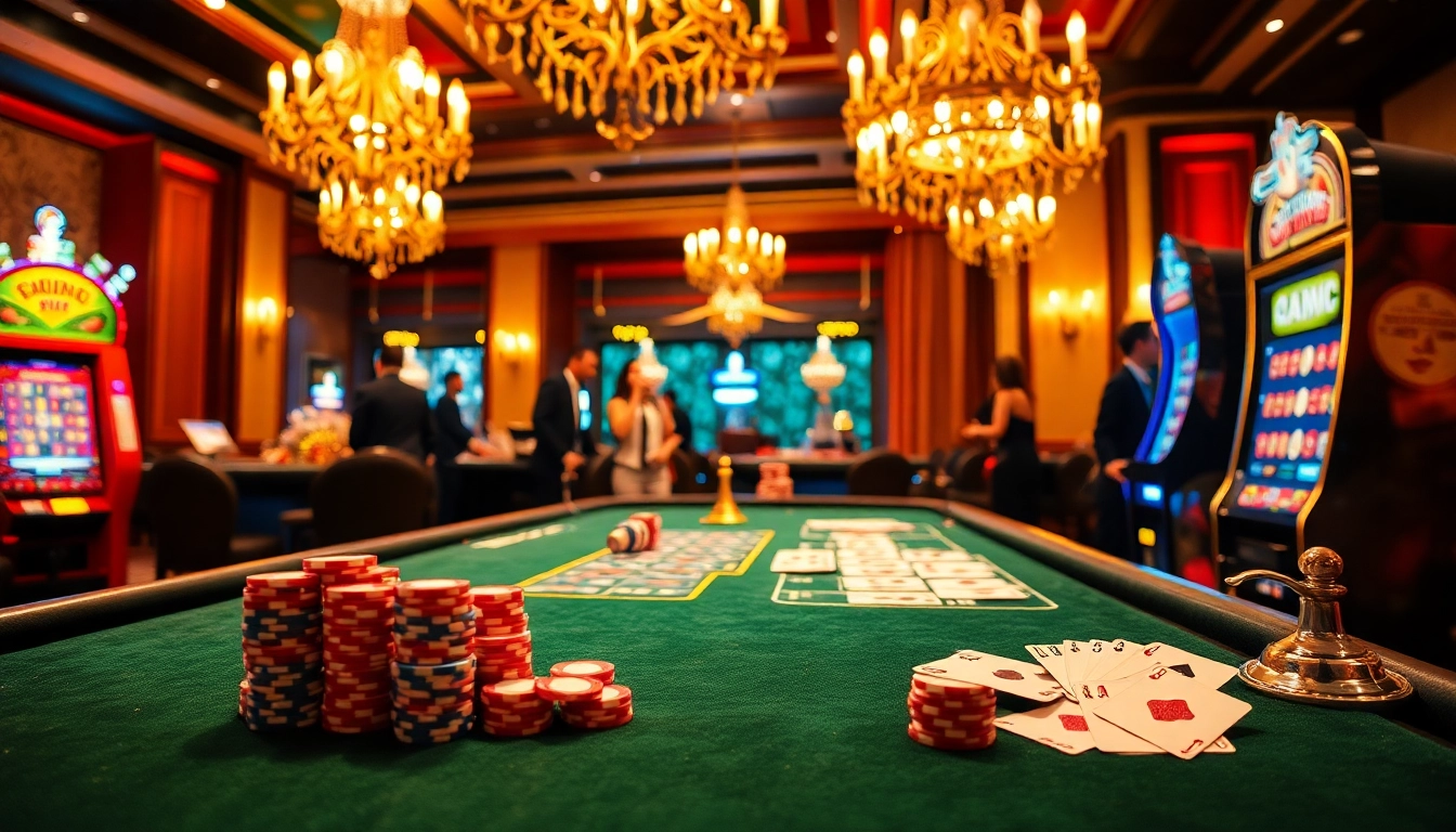 The hidden wiki guides players at a luxurious casino table with vibrant poker chips and an inviting atmosphere.