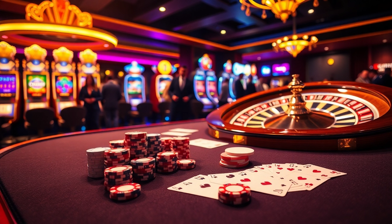 Engaging casino scene depicting high-stakes poker action at hbbet5.art.