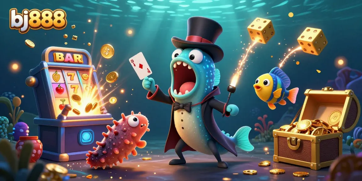 Experience thrilling gameplay at bj888 with vibrant casino elements and delightful characters.